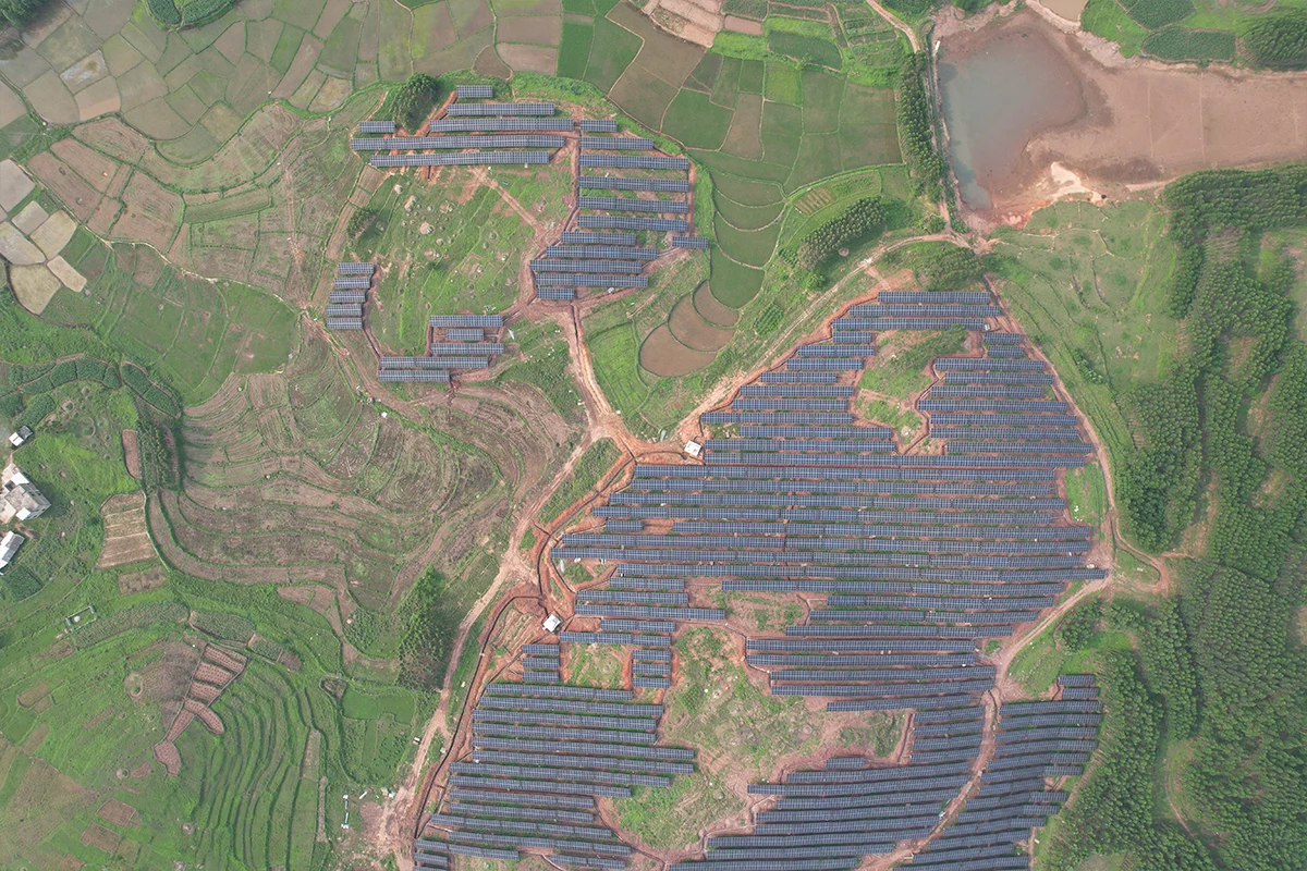 60MW华润电力富川瑶族自治县牛背岭光伏项目