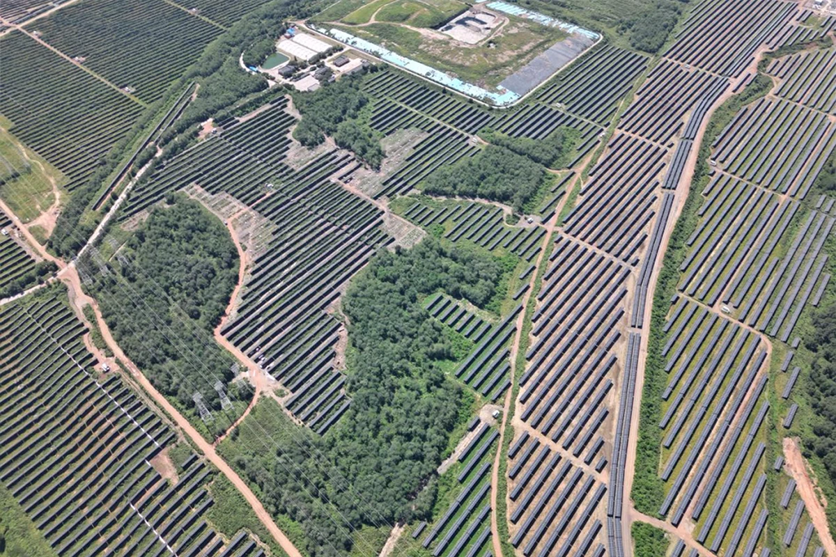 100MW抚顺矿区西舍场光伏发电项目场区EPC总承包工程