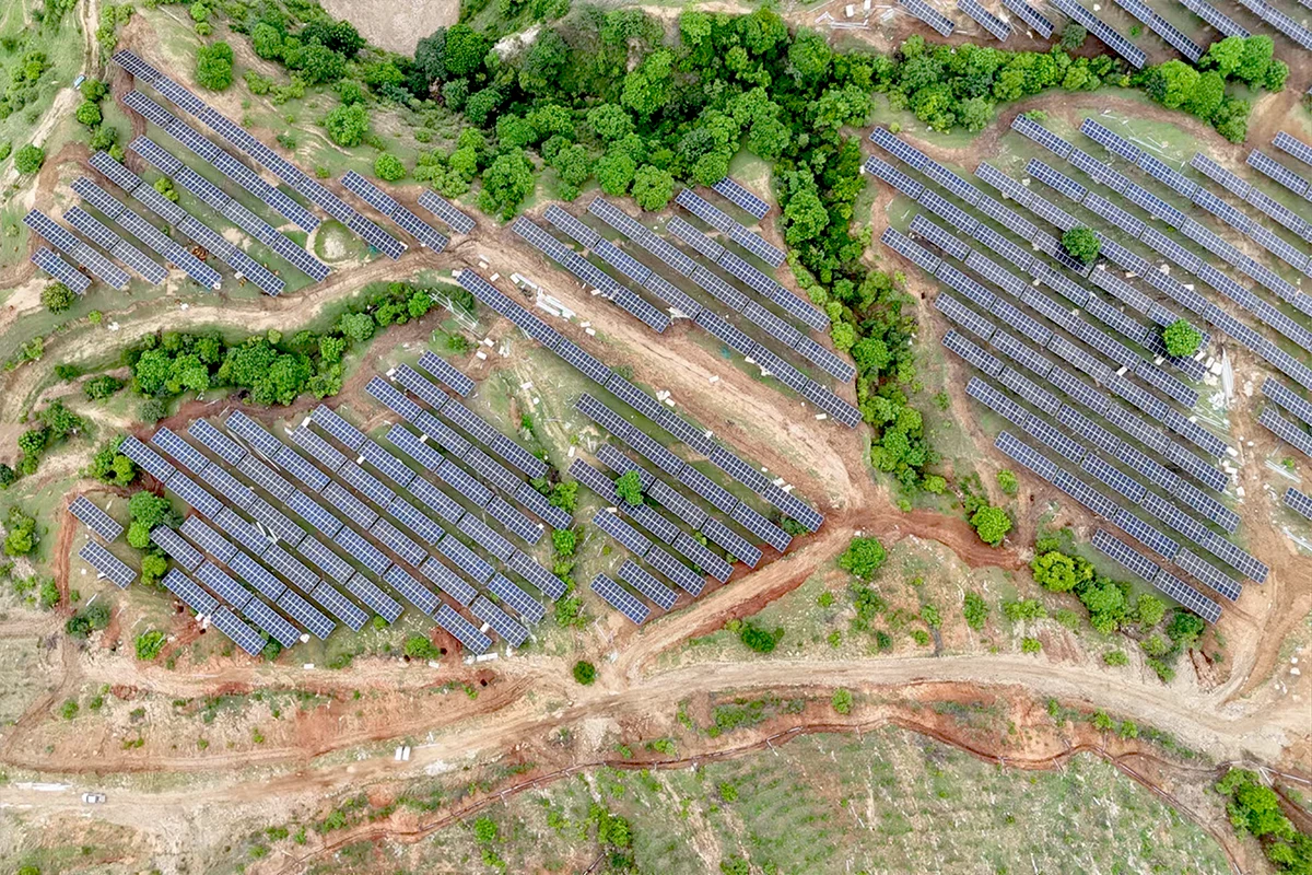 120mw云南省红河州“红河风光储”一体化基地红河县大白能光伏发电工程