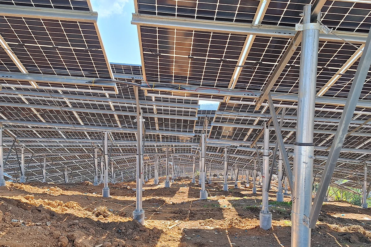 56mw华能大渡岗乡大荒田光伏电站项目