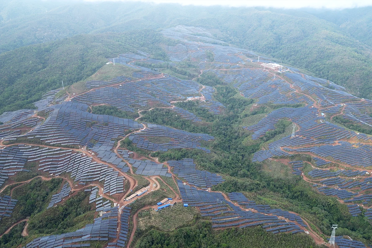71mw云南西双版纳州勐腊县关累镇光伏电站项目