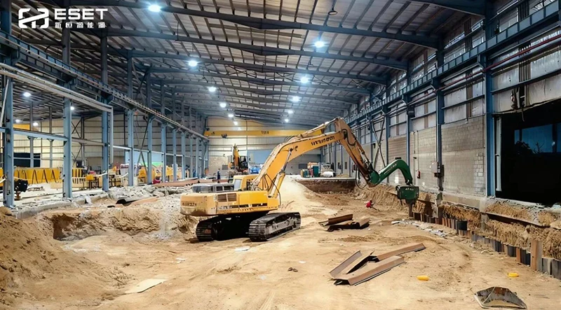 现场直击丨新恒源能源沙特制造基地一期项目建设纪实