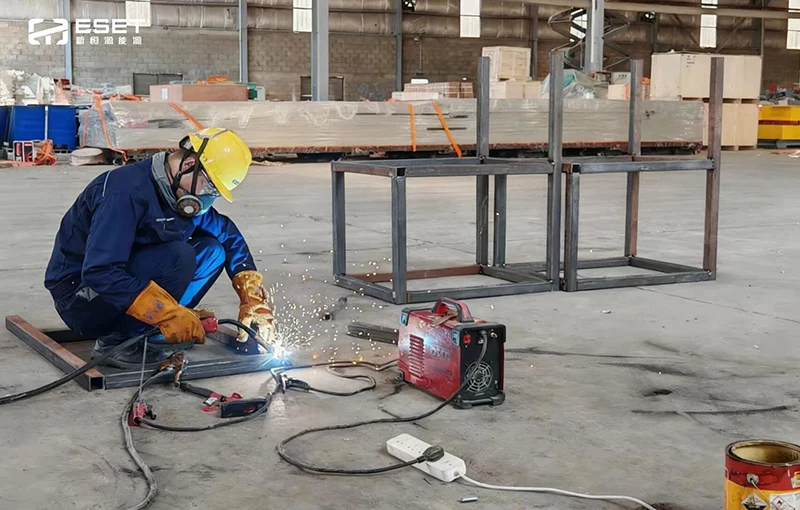 现场直击丨新恒源能源沙特制造基地一期项目建设纪实