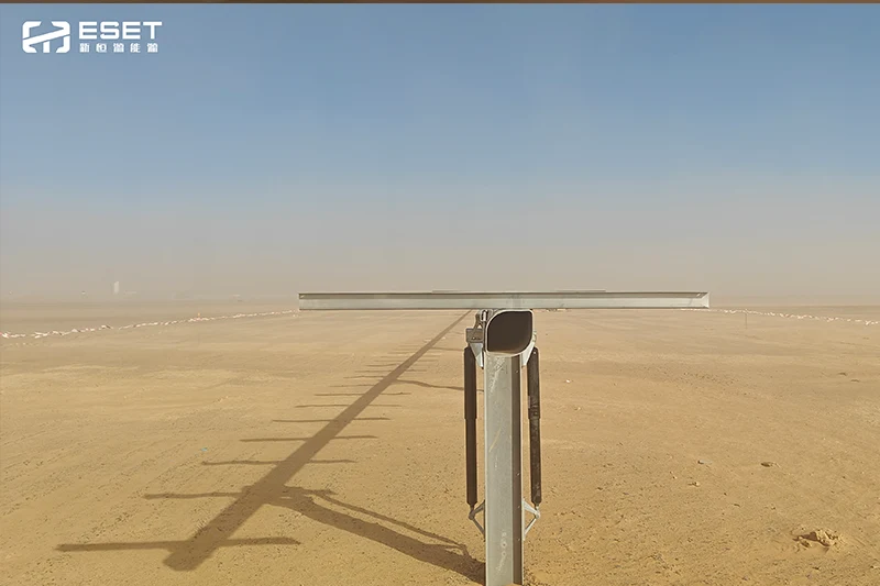 Endeavoring to the Middle East 丨 ESET Energy Saudi Arabia PIF6 AFIF 587MW tracking bracket project official delivery