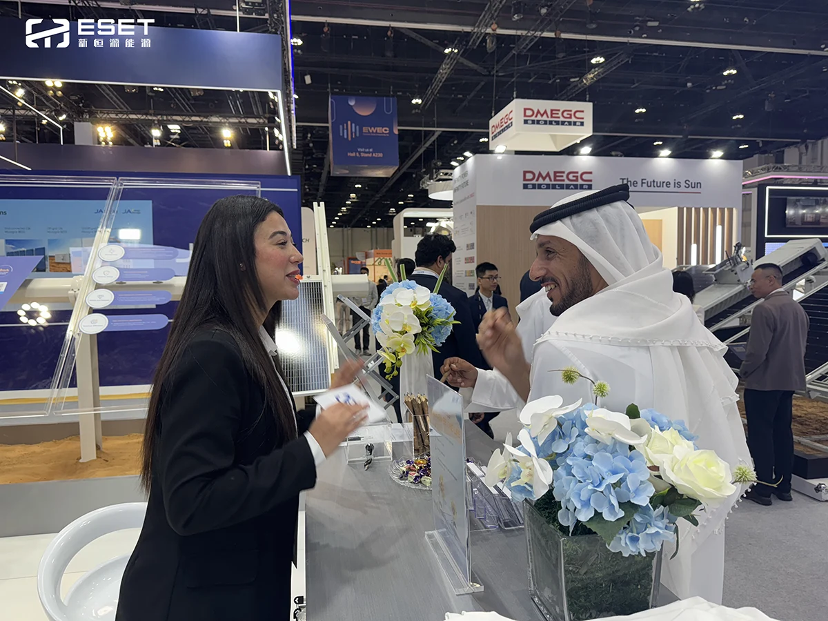 ESET SOLAR Shines at WFES World Future Energy Summit in Abu Dhabi