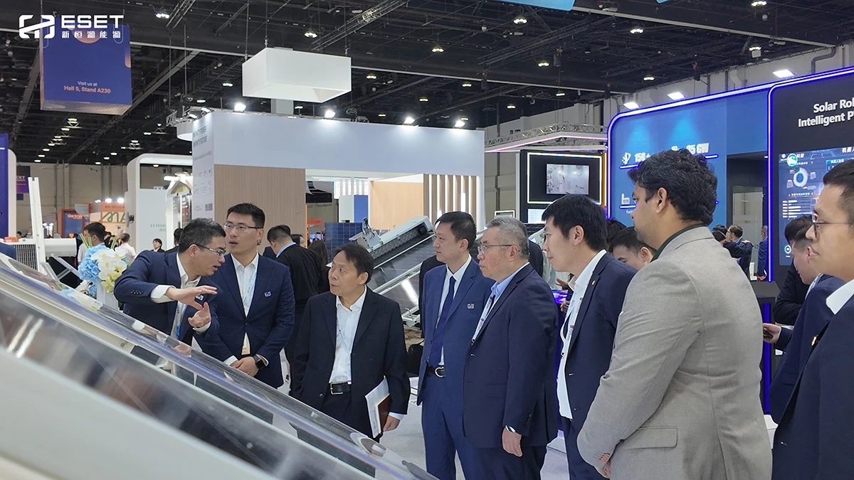 ESET SOLAR Shines at WFES World Future Energy Summit in Abu Dhabi