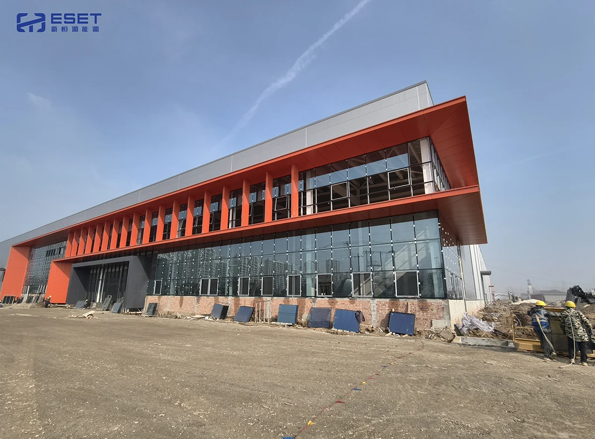 ESET SOLAR Xuzhou Intelligent Manufacturing Base Nears Completion