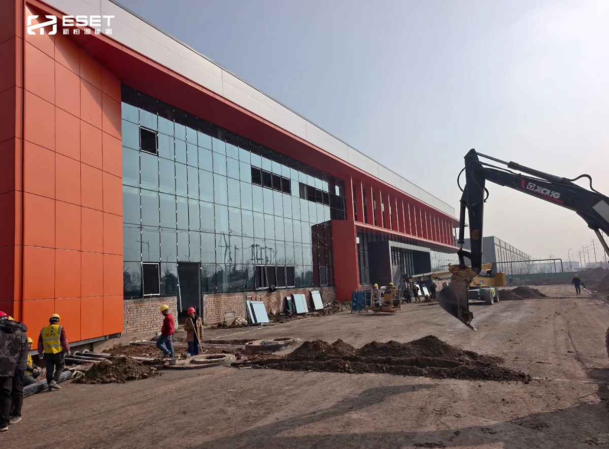 ESET SOLAR Xuzhou Intelligent Manufacturing Base Nears Completion