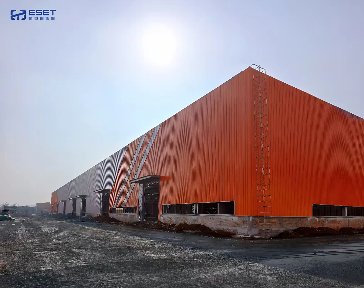ESET SOLAR Xuzhou Intelligent Manufacturing Base Nears Completion