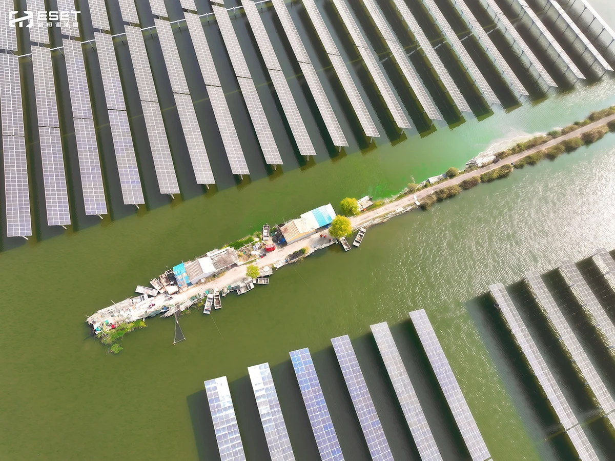 68MW Project in Peixian, Jiangsu: A New Vision of Fishery-Solar Complementary Symbiosis in Subsidence Areas
