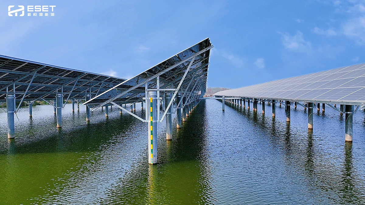 68MW Project in Peixian, Jiangsu: A New Vision of Fishery-Solar Complementary Symbiosis in Subsidence Areas