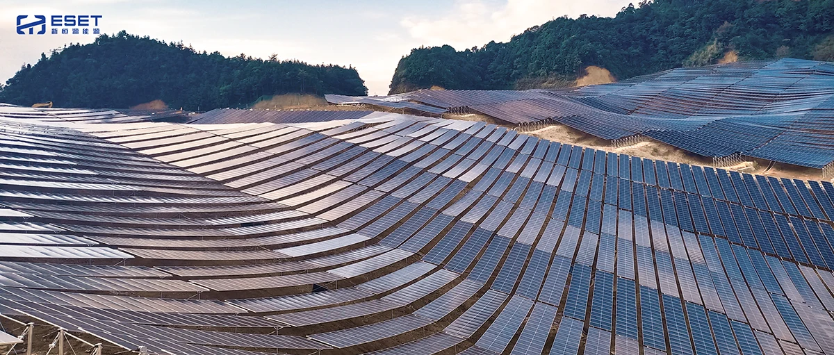 柔性支架丨让复杂山地长出清洁能源